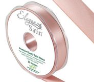 Eleganza Double Faced Satin 15mm x 20m Rose Gold No.87 - Ribbons